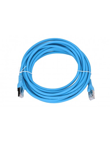 EXTRALINK LAN PATCHCORD CAT.6A S/FTP 5M 10G SHIELDED FOILED TWISTED PAIR BARE COPPER        
