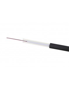 12F EXTRALINK FLAT AERIAL FIBER OPTIC CABLE 12J SM G652 D 1,5KN WITH FRP FUJIKURA FIBERS INSIDE        
